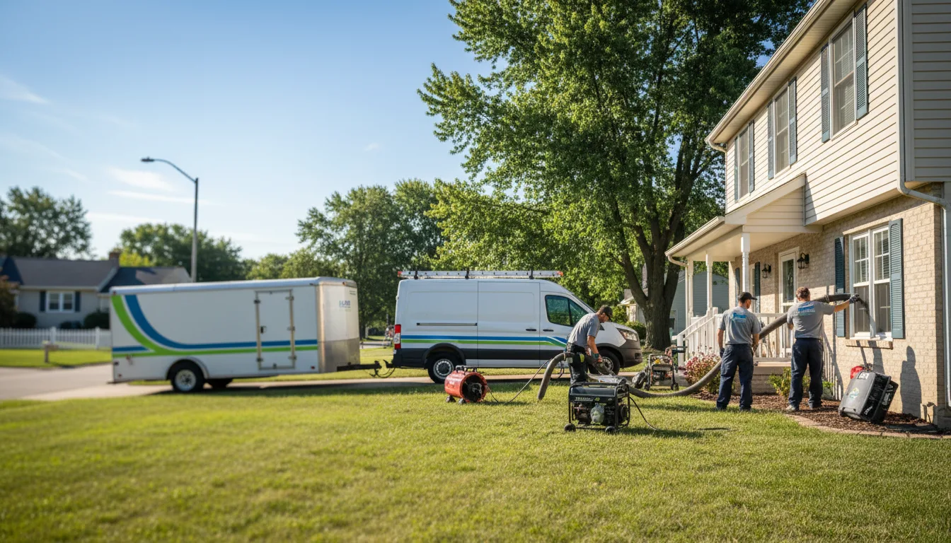 Flooded Basement Restoration And Cleanup With Repair in Arkdale, WI near me
